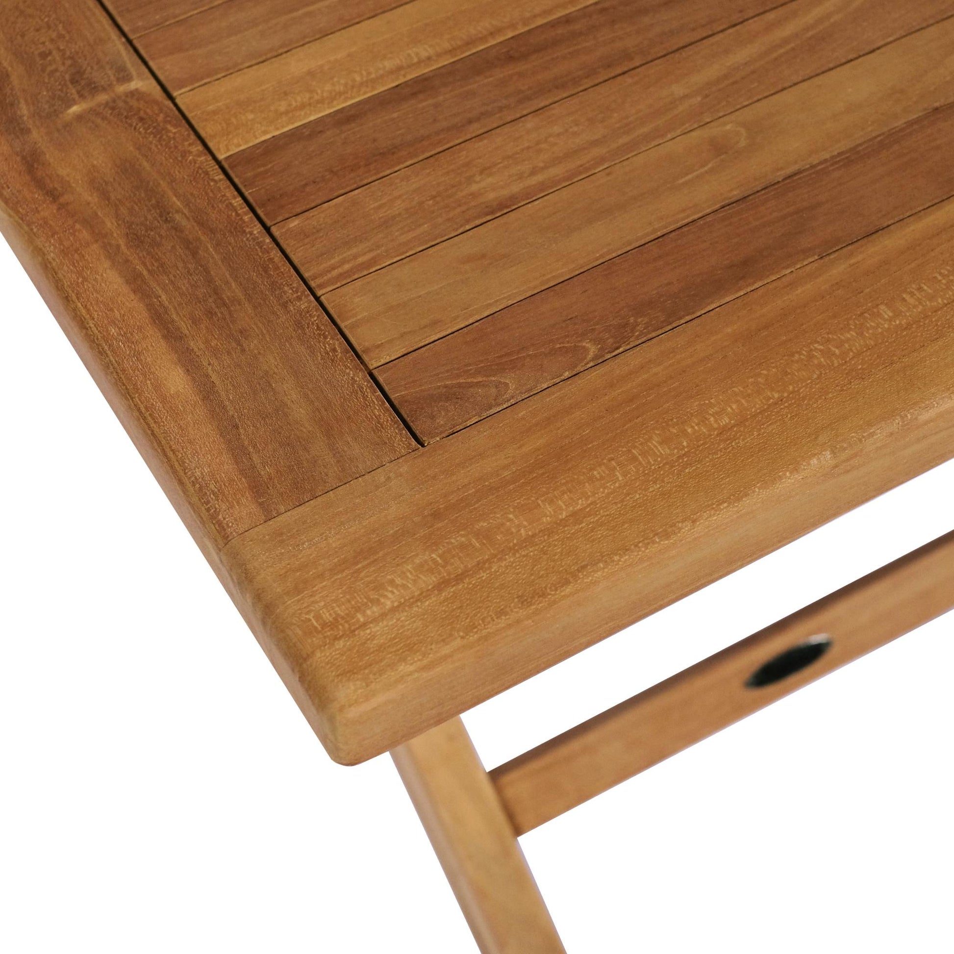 Mesa auxiliar plegable Danao 50x50 cm