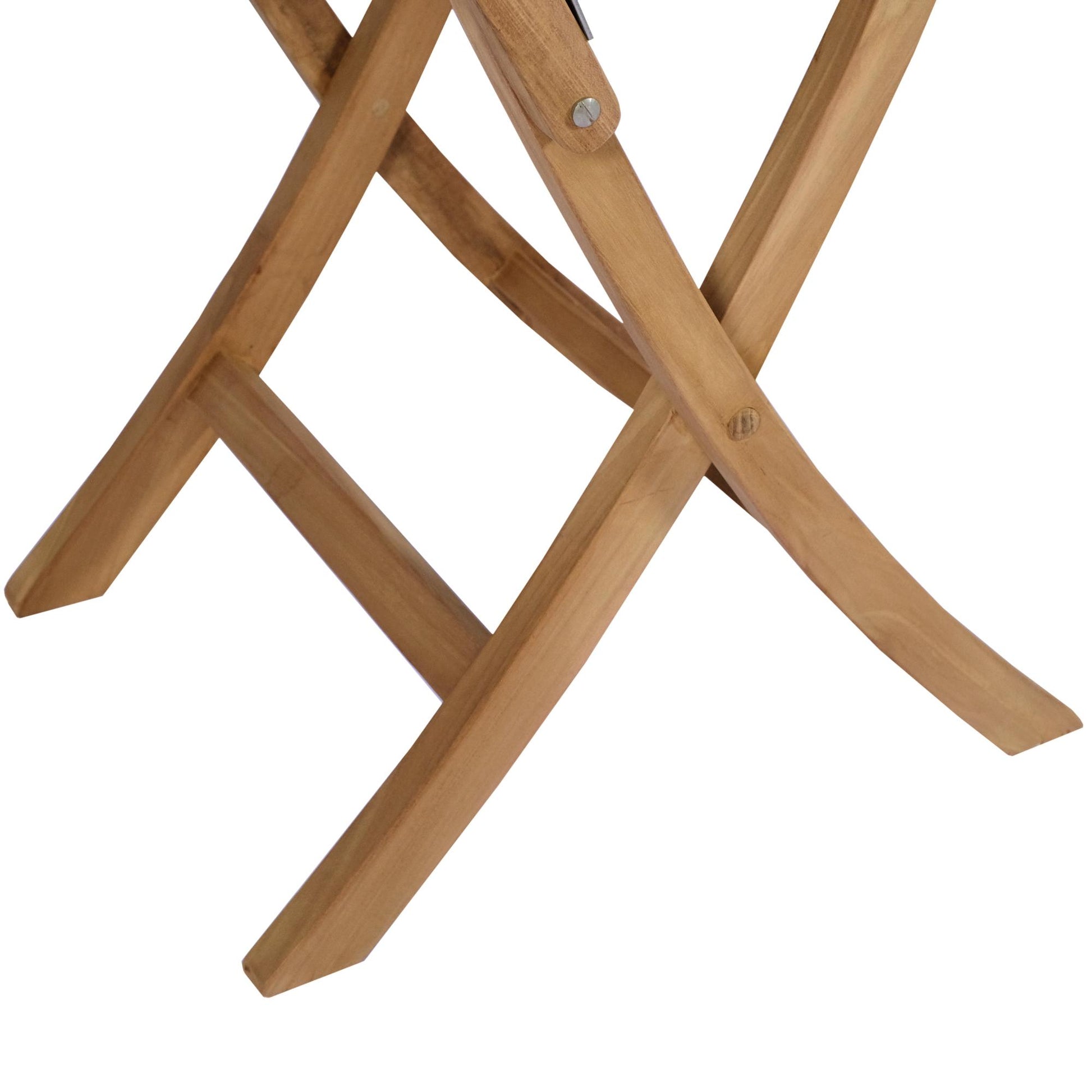 Mesa plegable Naga cuadrada 70x70 cm