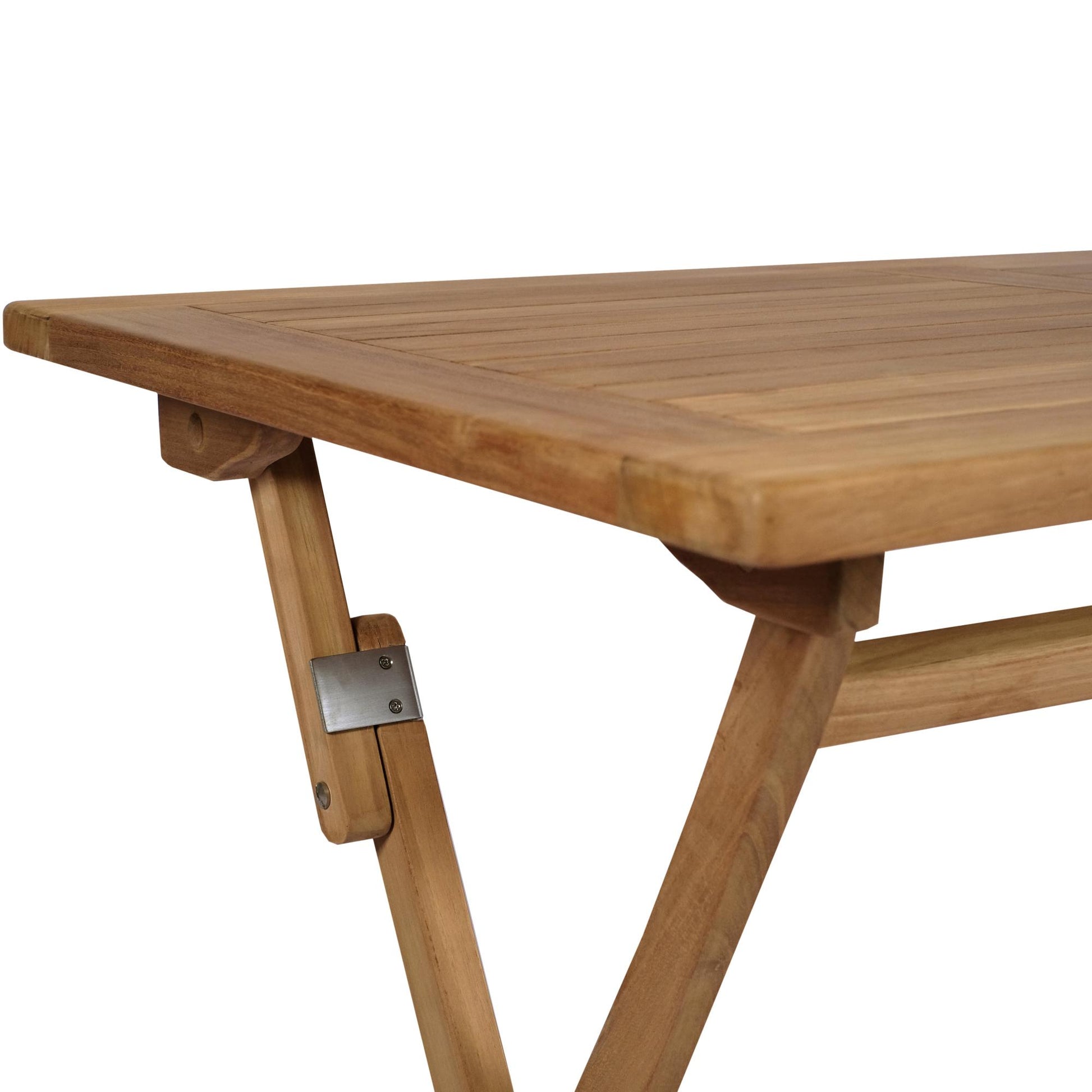 Mesa plegable Naga rectangular 120x70 cm