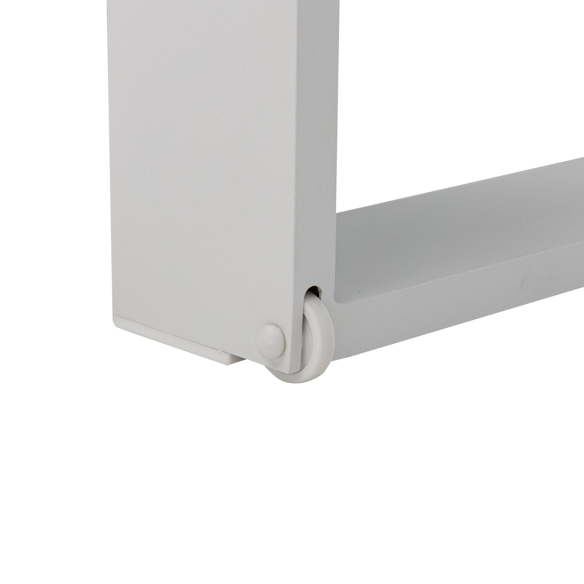 Tumbona Niland aluminio y tejido náutico blanco
