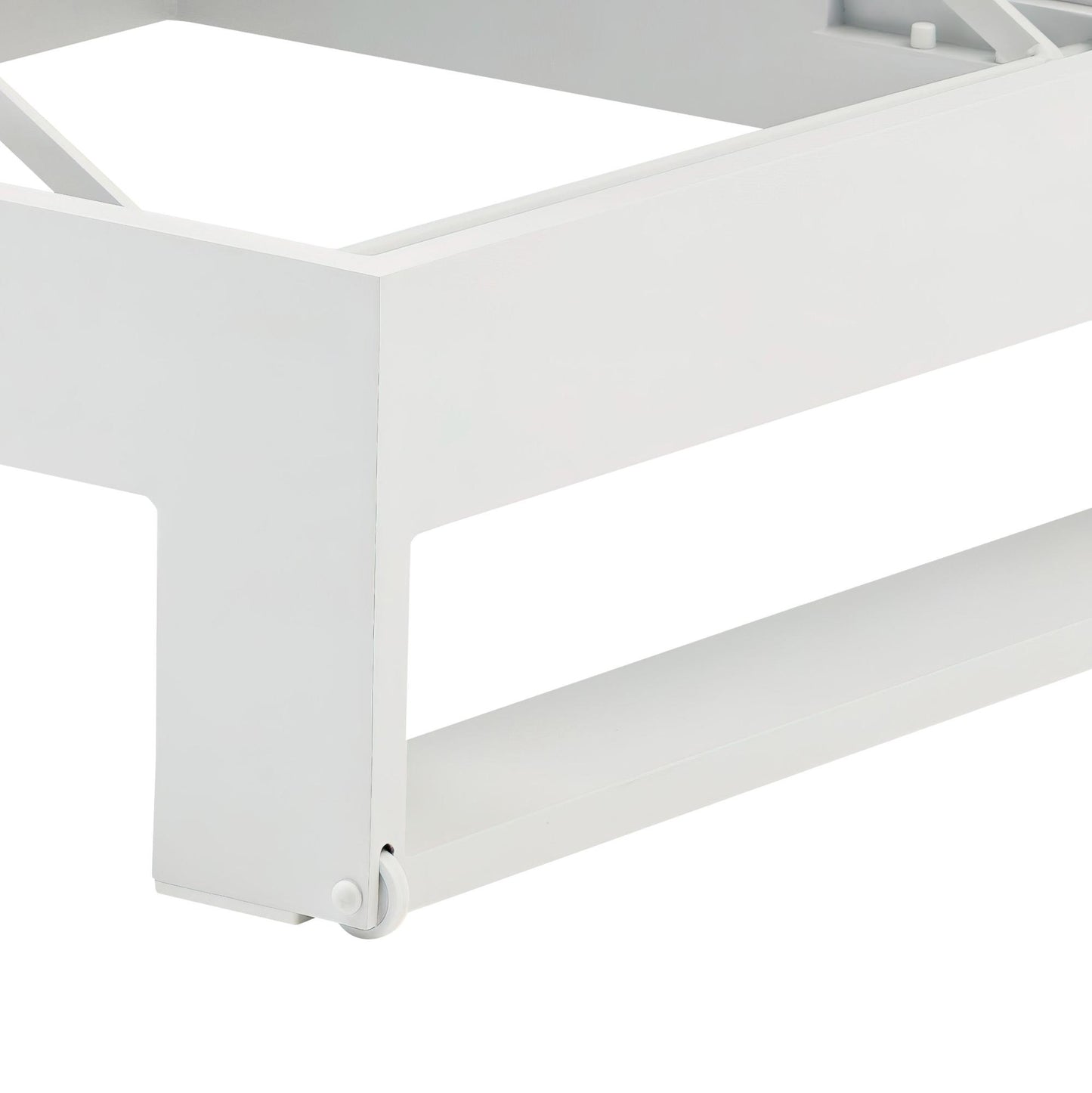 Daybed Niland aluminio blanco y tejido náutico blanco