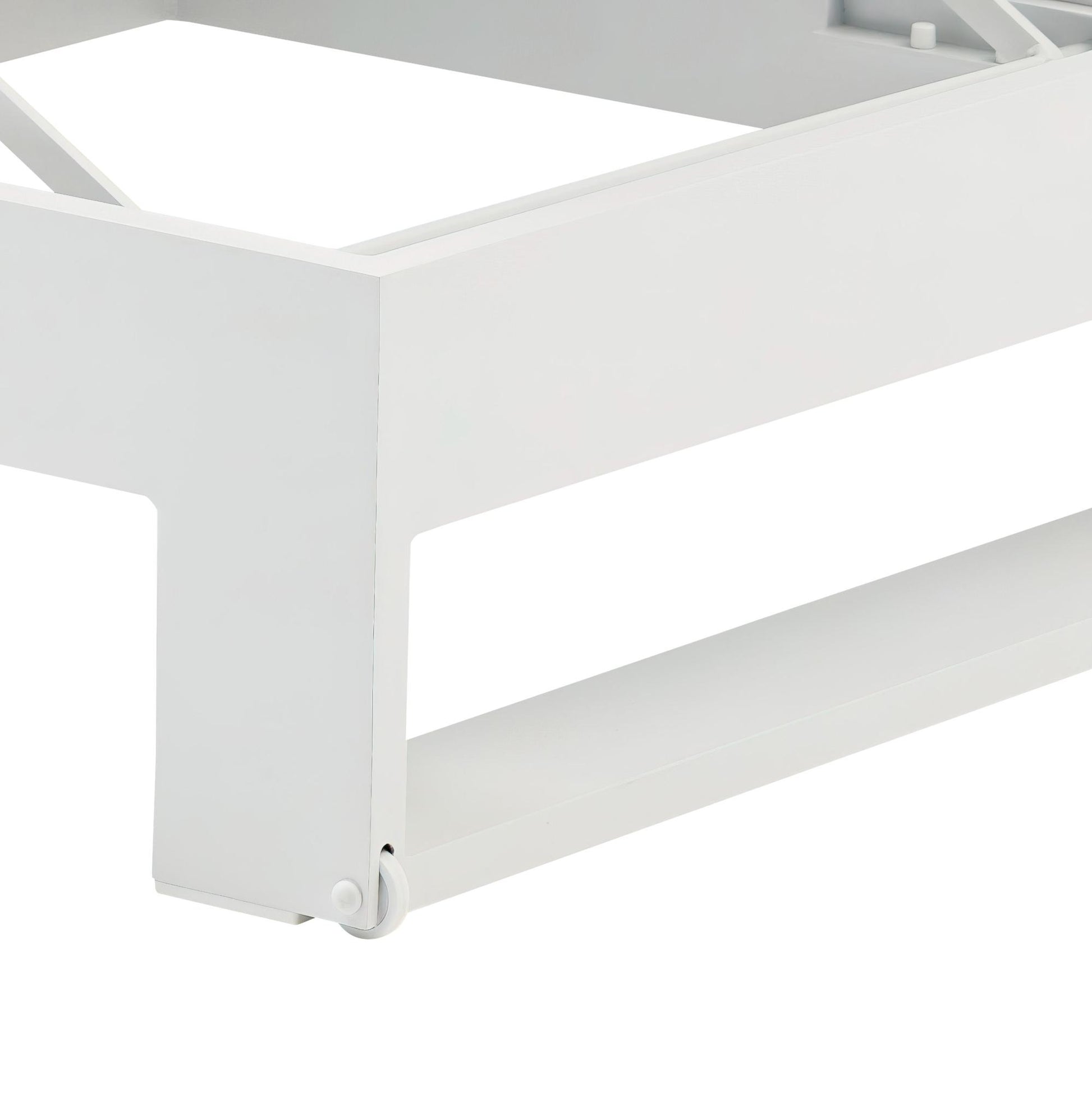 Daybed Niland aluminio blanco y tejido náutico blanco