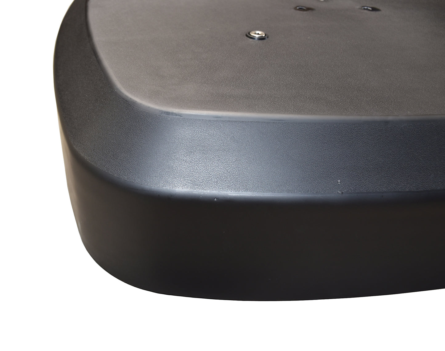 Sombrilla Kioto rectangular 300x400 cm con pie lateral y base rellenable de 150 kg.