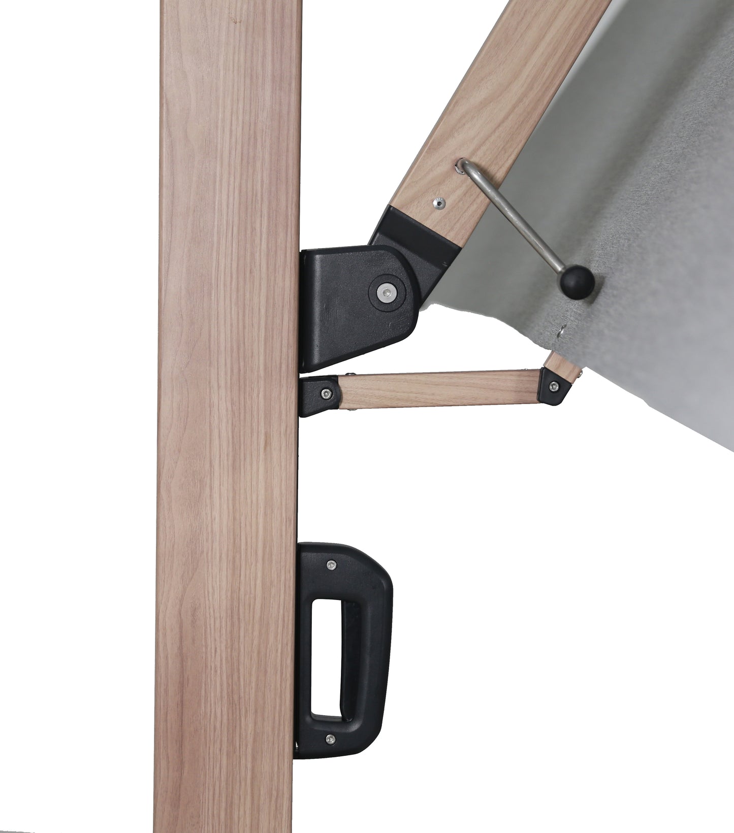 Sombrilla Mitras 350x350 cm pie lateral con base rellenable de 150 kg.