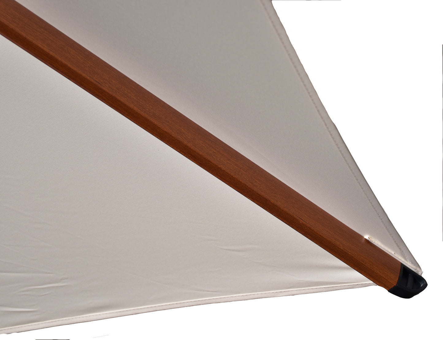 Sombrilla Igris rectangular 300x400 cm con pie lateral y base rellenable de 150 kg