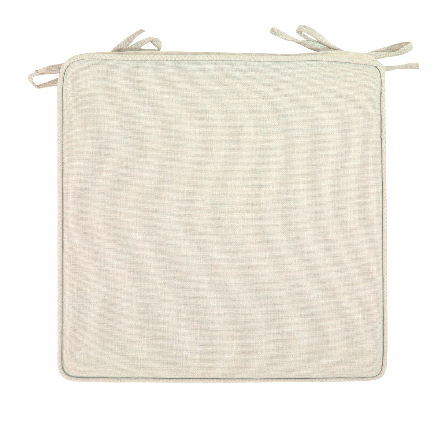 Cojín de asiento 45x36x5 cm color beige