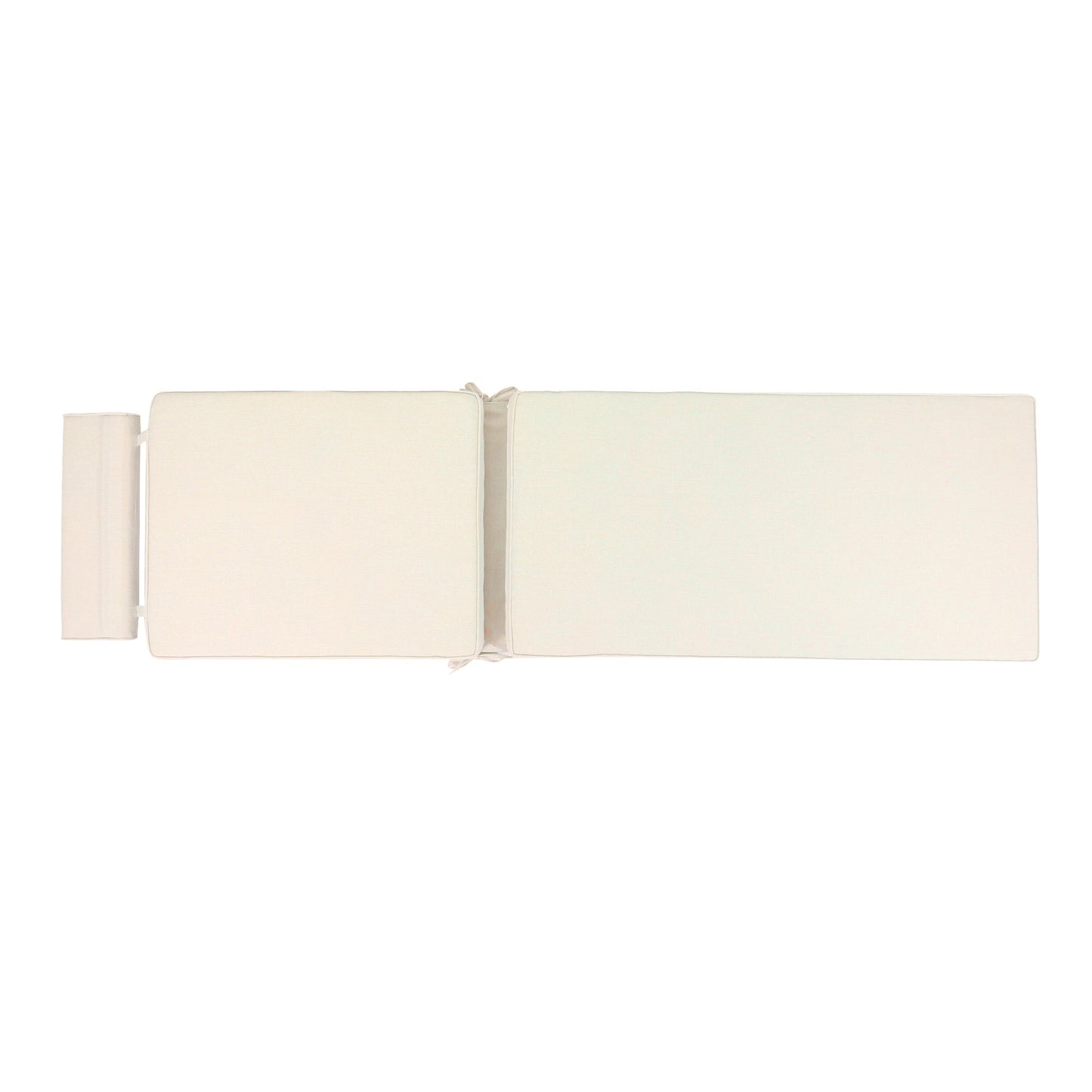 Cojín para tumbona  Roxas 59x199x10 cm color  beige