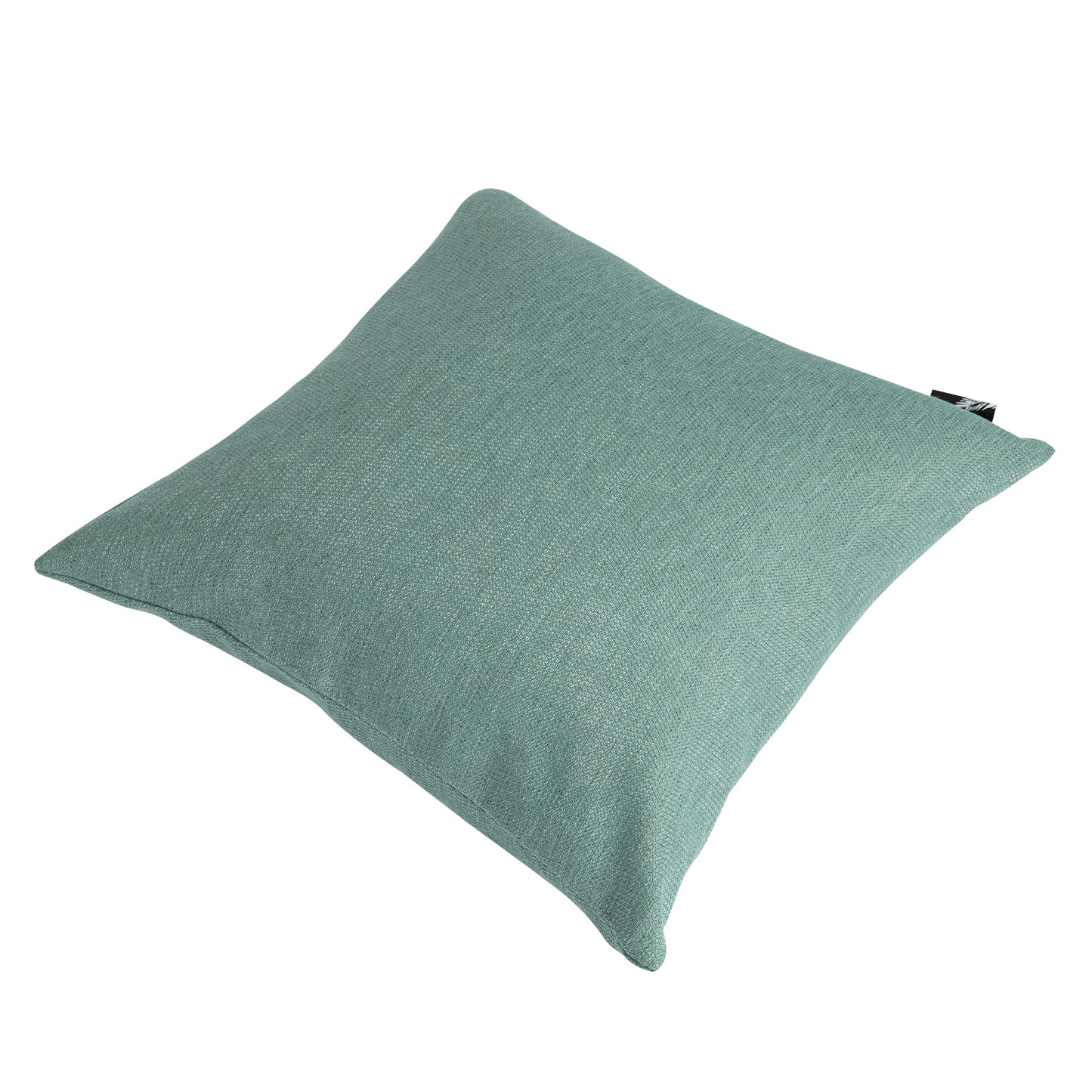 Cojín decorativo 45x45x12 cm aguamarina