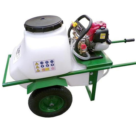 Carretilla fumigadora 100l 25bar 7,1ltr/min 2 ruedas
