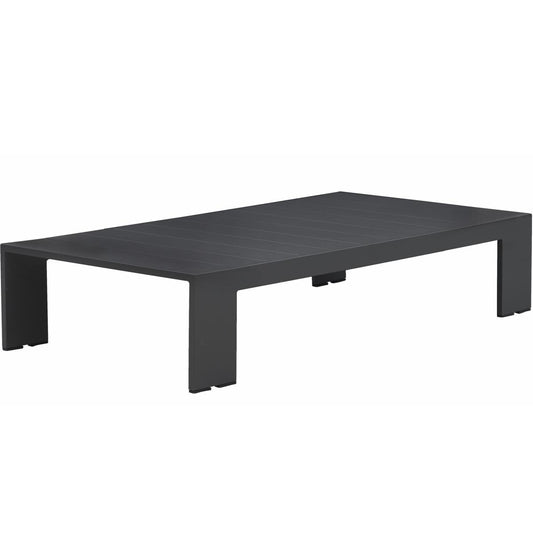 Mesa de centro Ione aluminio antracita.