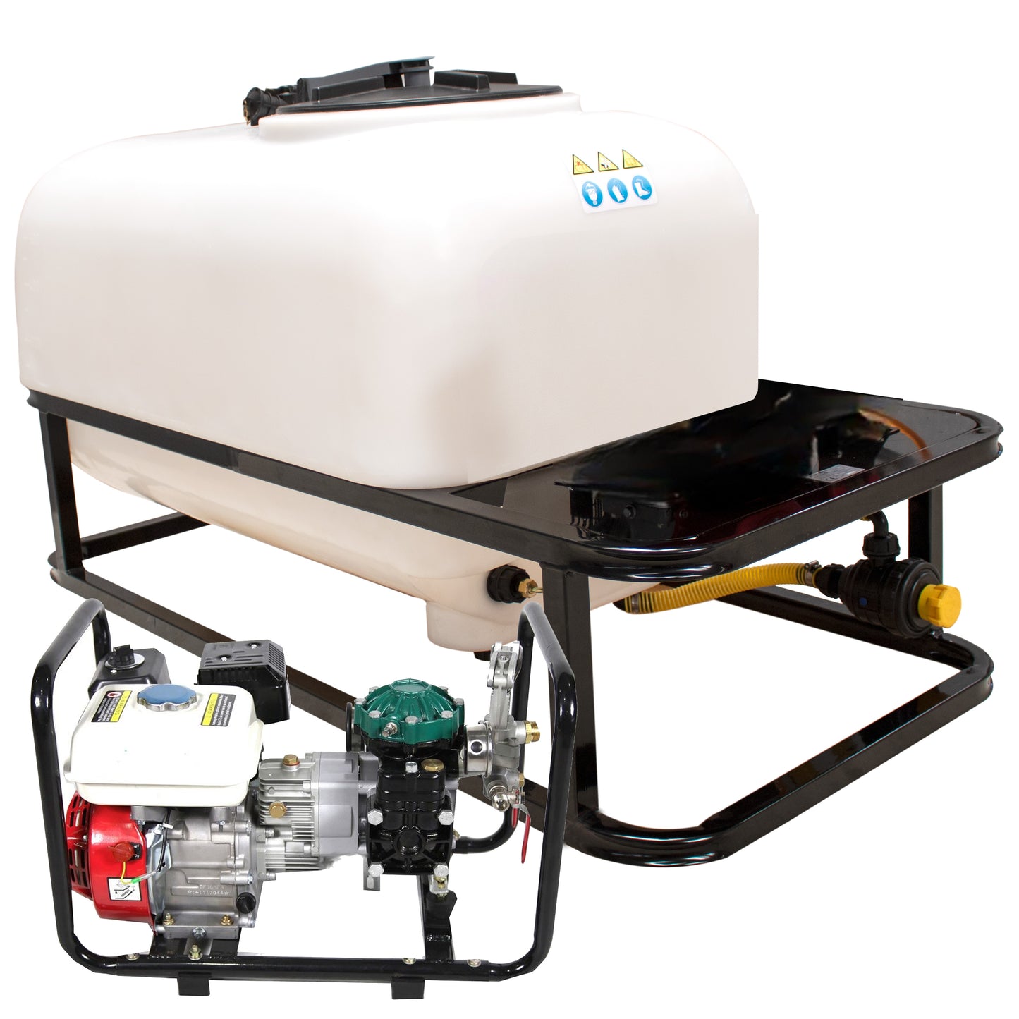 Bancada sulfatadora, 300, 400, 600 y 800 l Bomba de membrana 40bar 40ltr/min.