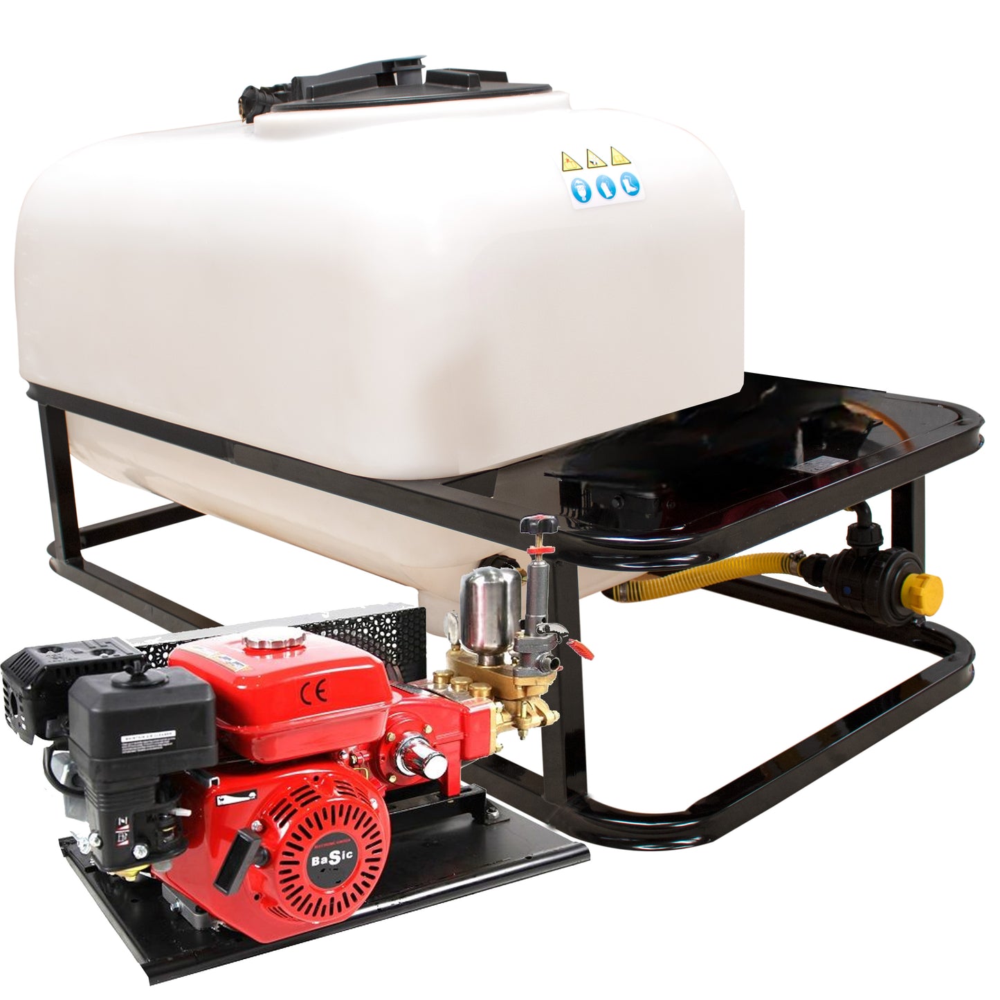 Bancada sulfatadora, 200, 300, 400, 600 y 800 l Motor Gasolina 4T 40bar 22ltr/min.