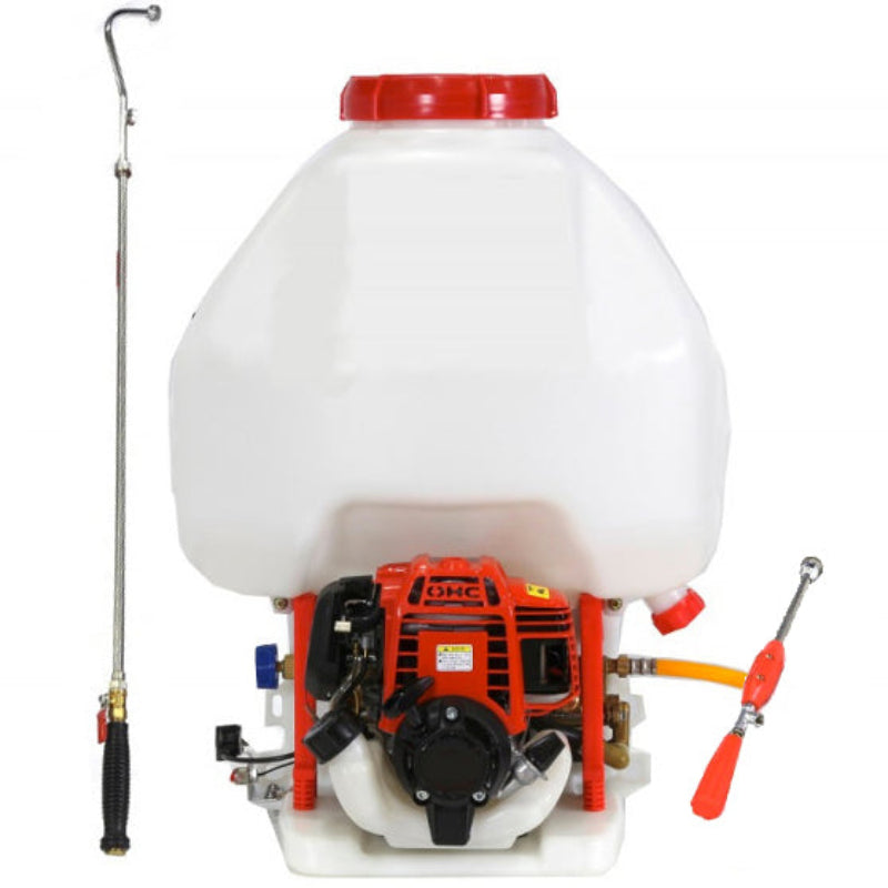 Sulfatadora de mochila 25L. Motor 4 tiempos