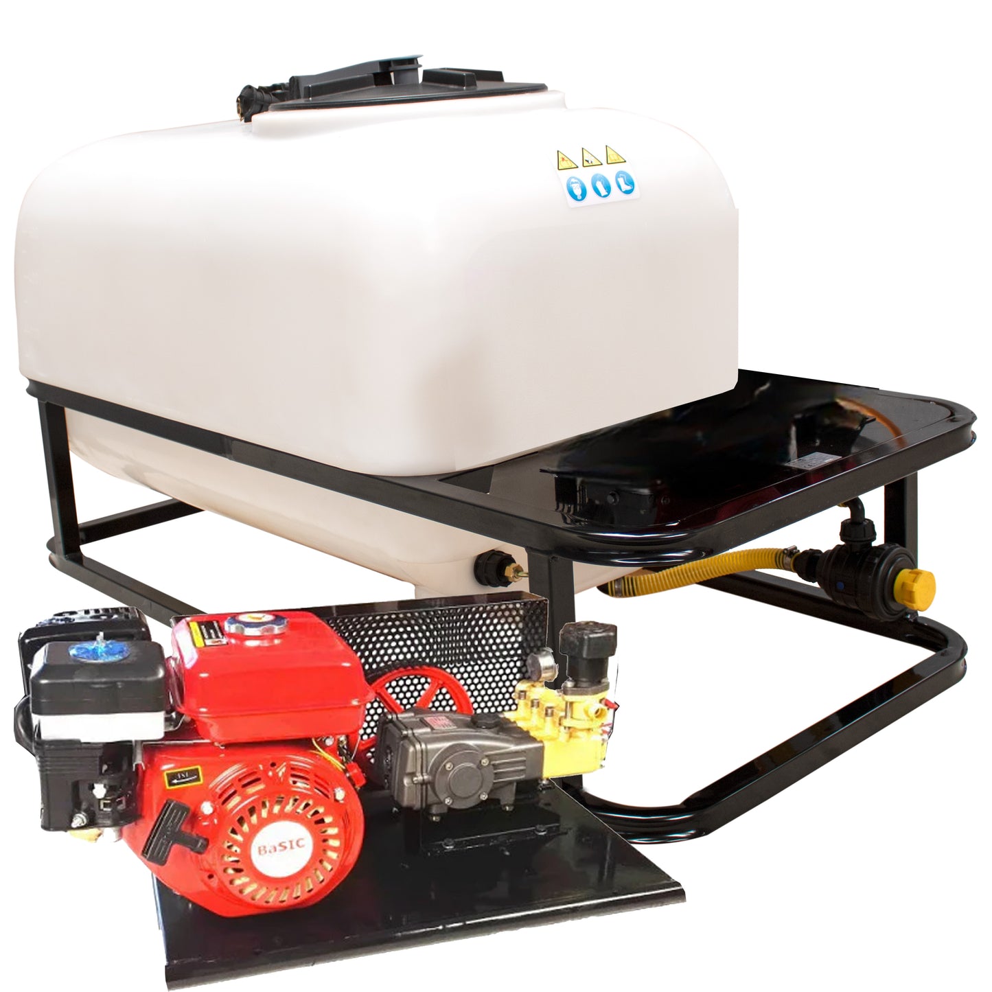 Bancada sulfatadora, 200, 300, 400, 600 y 800 l Motor Gasolina 4T 70bar 19ltr/min.