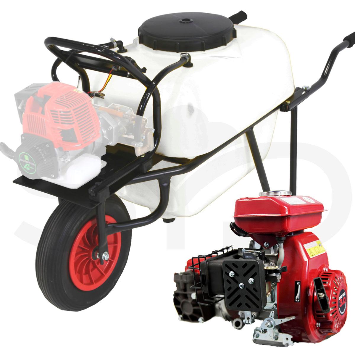 Carretilla fumigadora 100L. Bomba de membrana. 20bar 20l/min