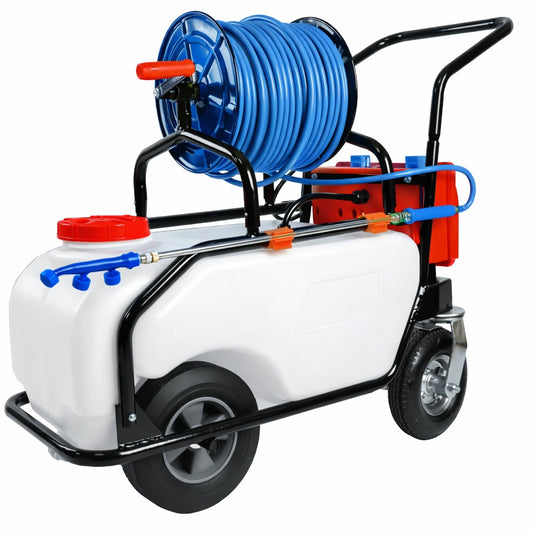 Carretilla sulfatadora 60L Batería Litio NK400 10bar 8ltr/min