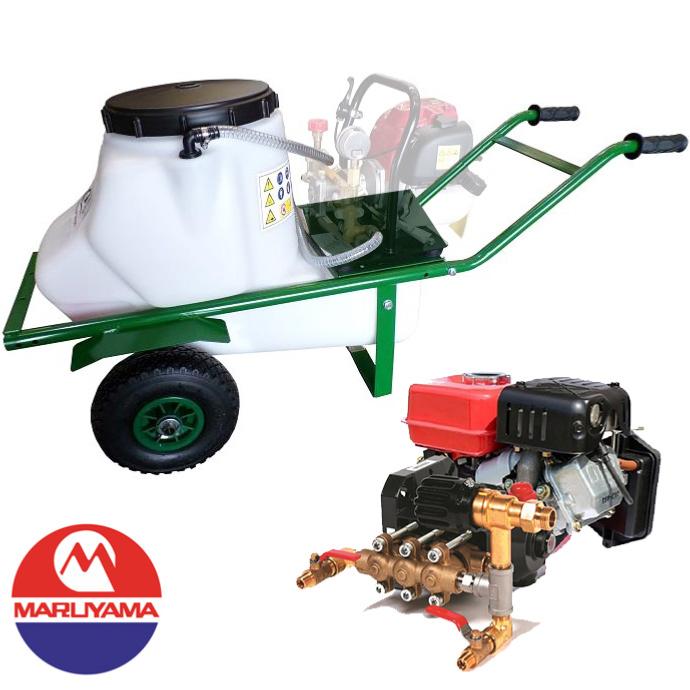 Carretilla sulfatadora Maruyama 60L 40bar 15ltr/min 1 rueda