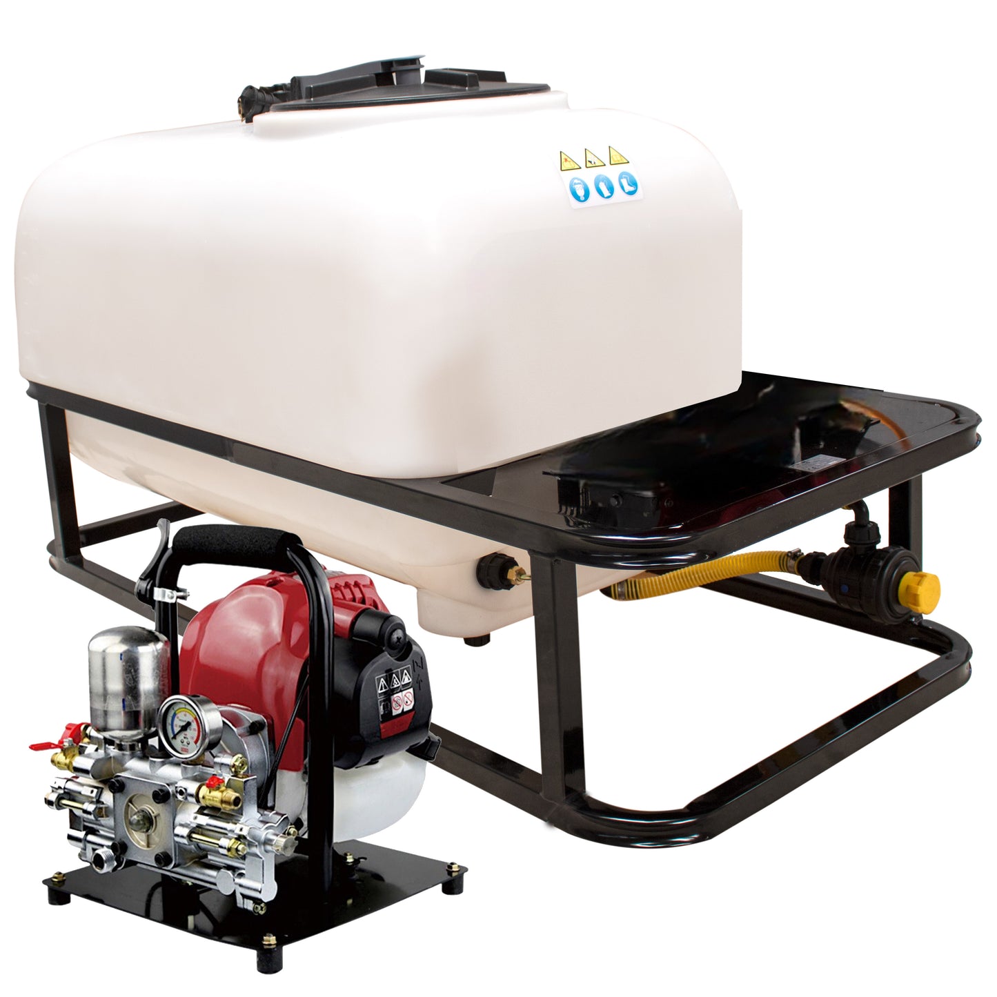 Bancada sulfatadora, 200, 300 y 400 l Motor Gasolina 4T 50bar 12ltr/min.