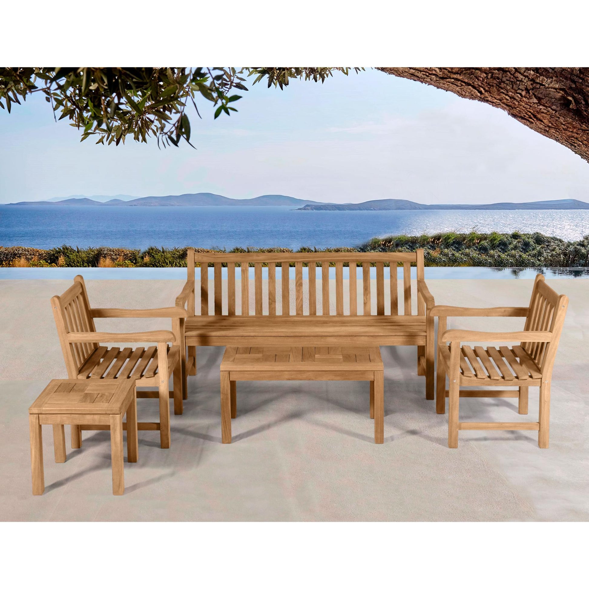 Mesa de centro Danao 90x45 cm
