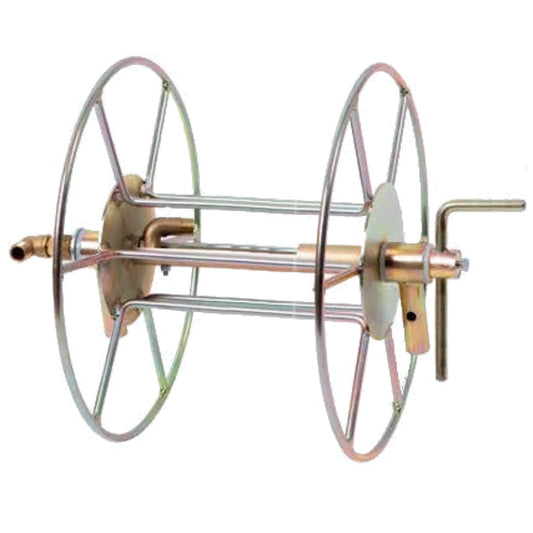 Enrollador profesional para 100 m de manguera.