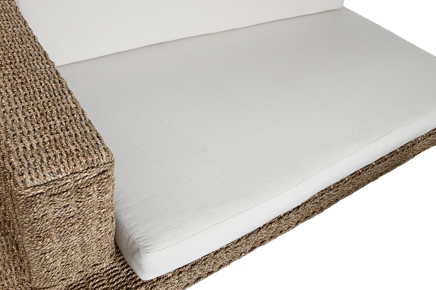 Rinconera Modular de Jardín 2 Módulos | Fibra Natural de Teca Artesanal