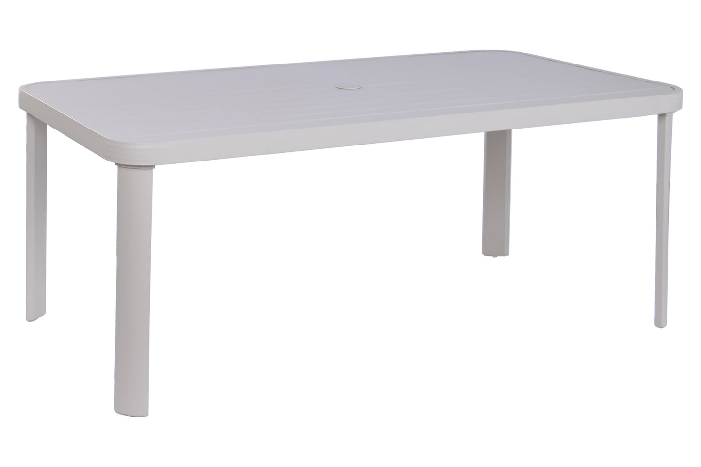 Conjunto Comedor de Jardín 7 Piezas Aluminio Mesa + 6 Sillas