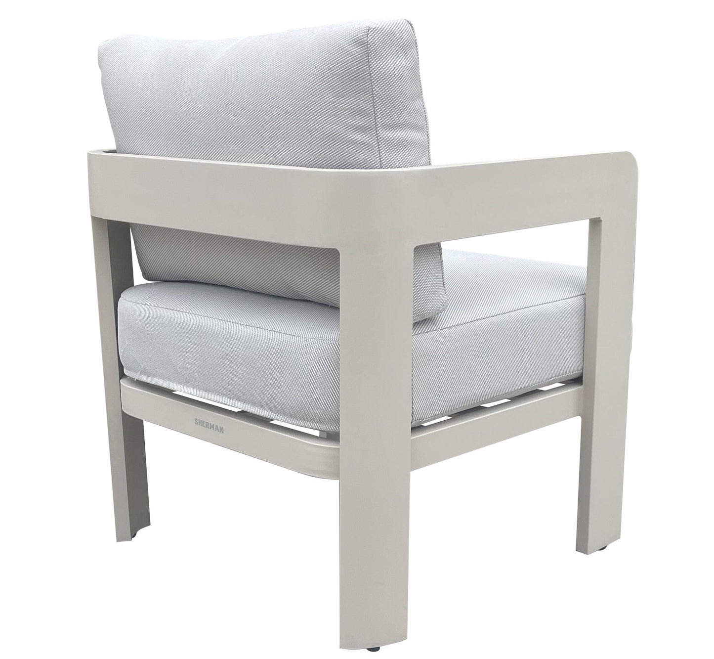Conjunto Aluminio Sofá 3 Plazas + 2 Sillones + Mesa de centro