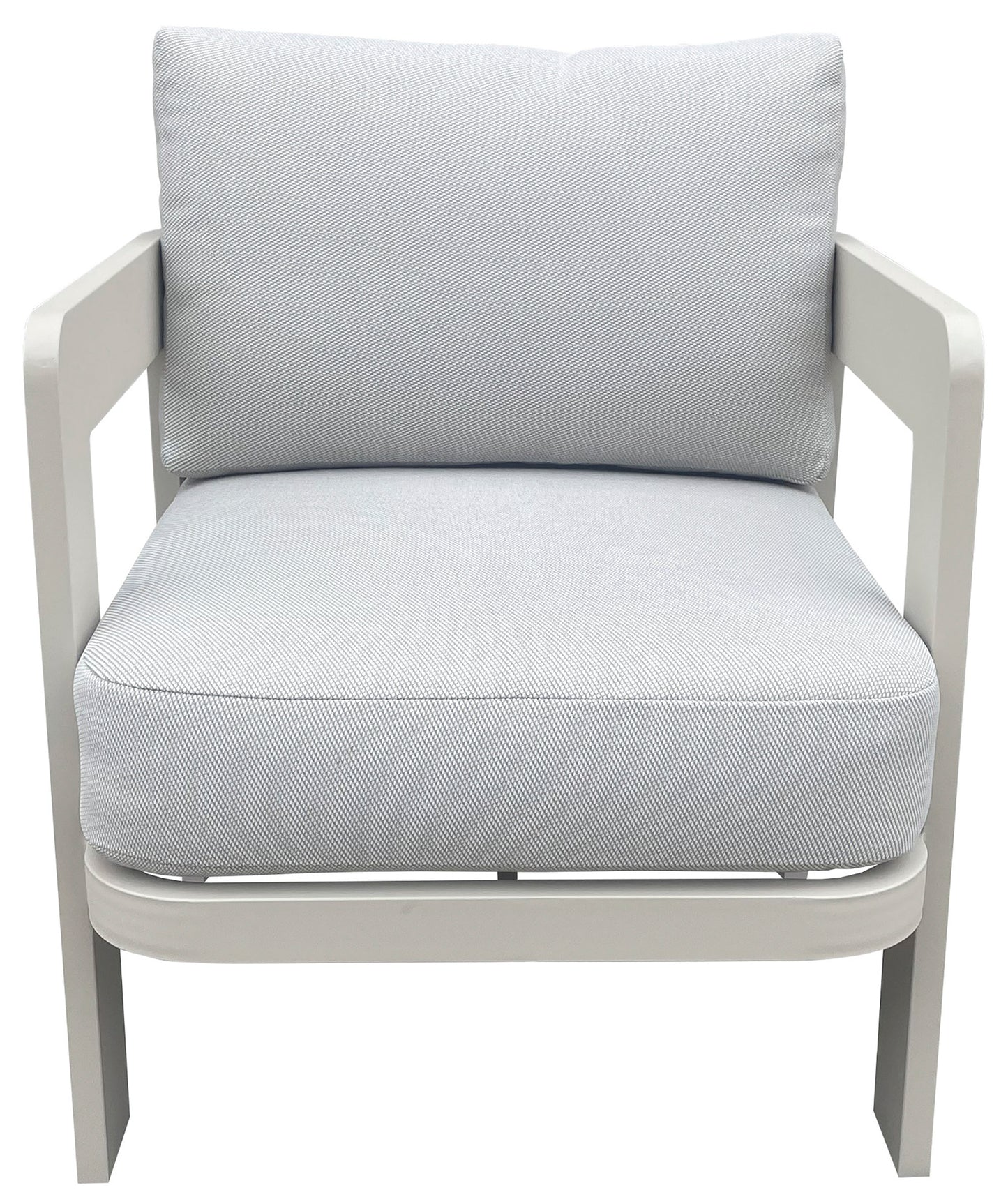 Conjunto Aluminio Sofá 3 Plazas + 2 Sillones + Mesa de centro
