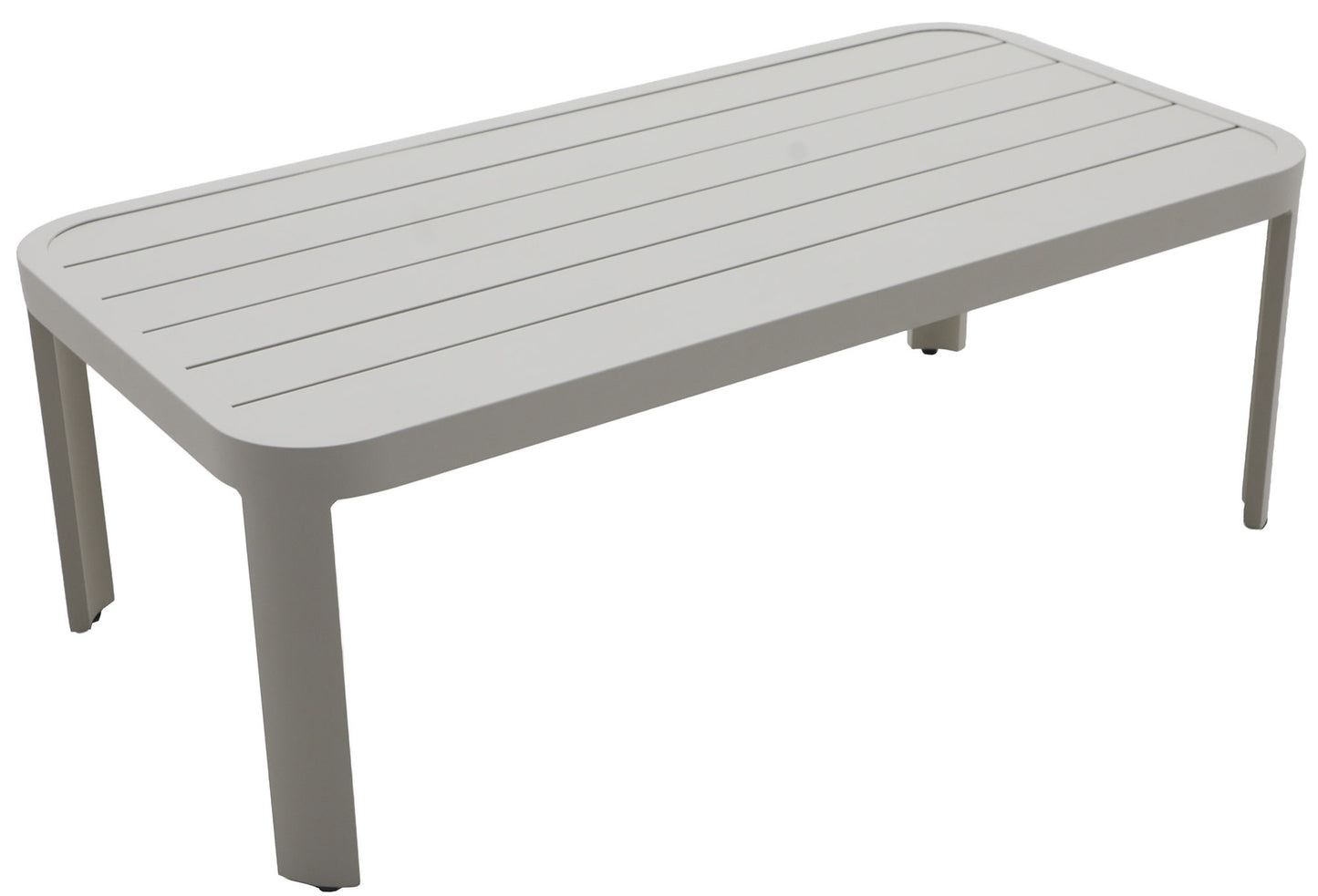Conjunto Aluminio Sofá 3 Plazas + 2 Sillones + Mesa de centro