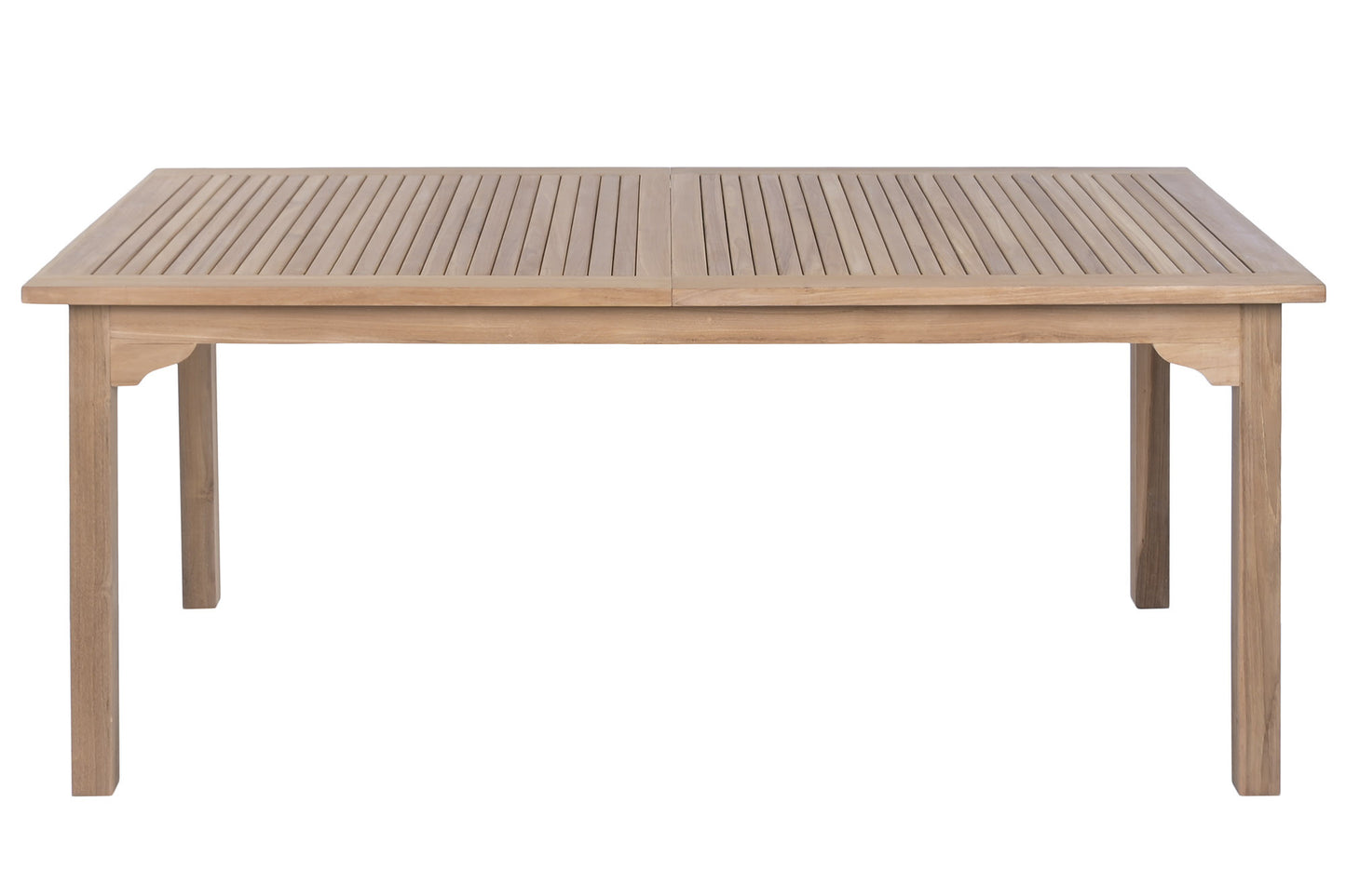 Mesa de Comedor Exterior Teca Grado A Extensible 180/240x100 cm