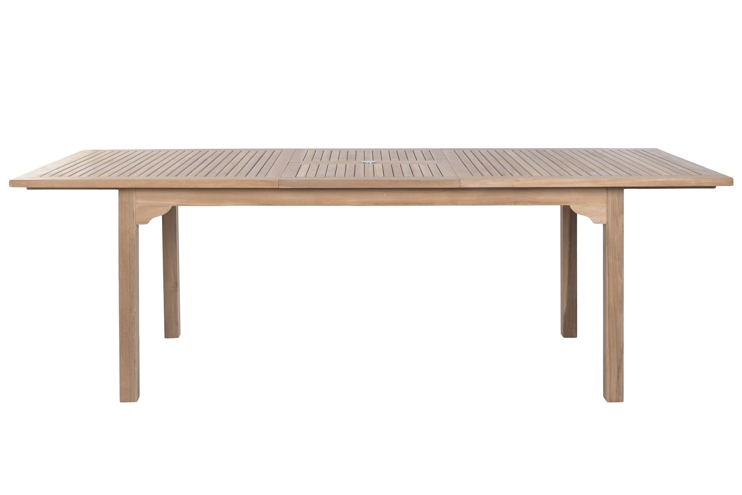 Mesa de Comedor Exterior Teca Grado A Extensible 180/240x100 cm