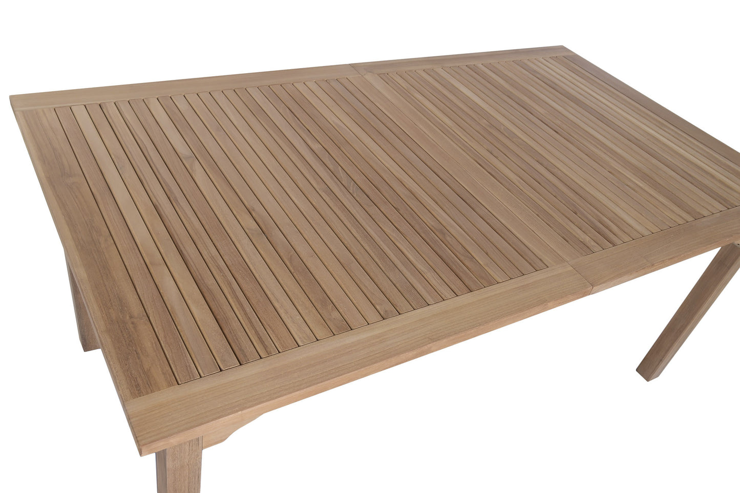 Mesa de Comedor Exterior Teca Grado A Extensible 180/240x100 cm