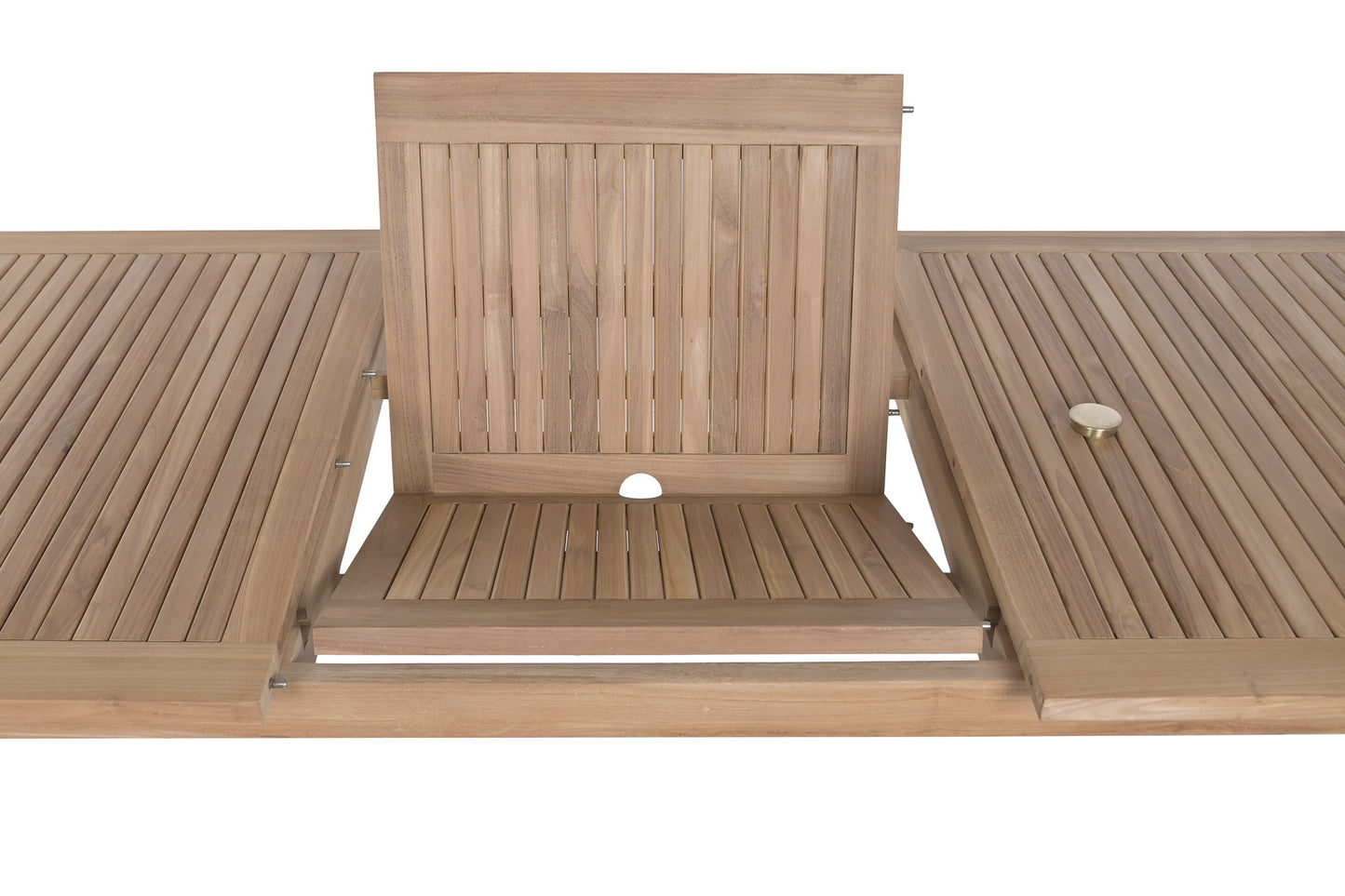 Mesa de Comedor Exterior Teca Grado A Extensible 180/240x100 cm