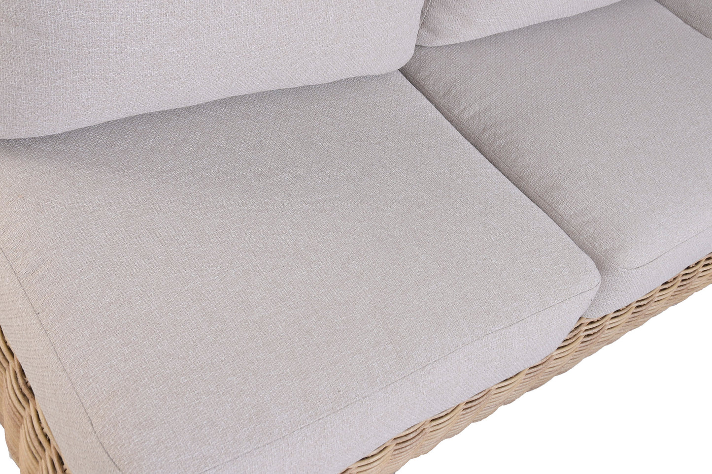 Sofa set 2 ratan sintetico 243x259x69 esquinero