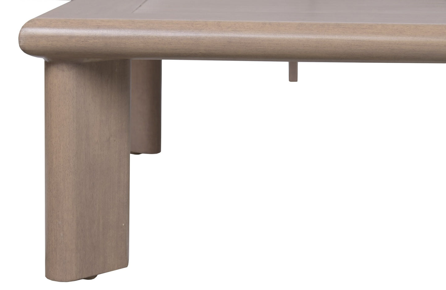 Rinconera Modular de Jardín 4 Piezas Aluminio Imitación Madera 290x290x68