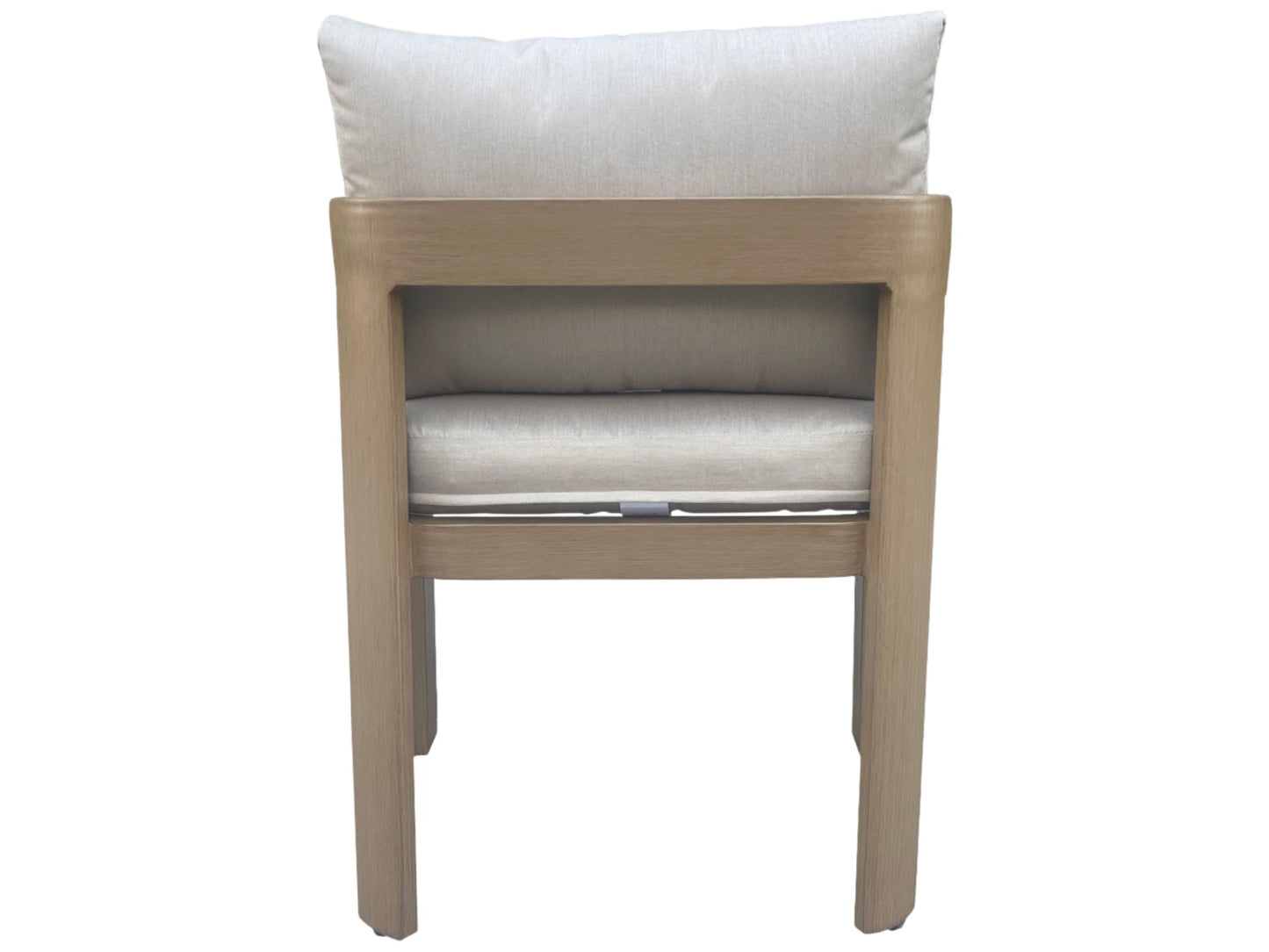 Conjunto Comedor Jardín 7 Piezas Aluminio Imitación Madera | Sea Side