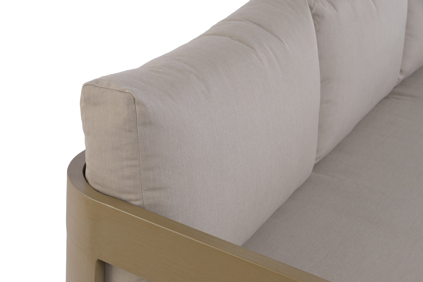 Conjunto Relax Jardín 4 Piezas Aluminio Imitación Madera | Sea Side