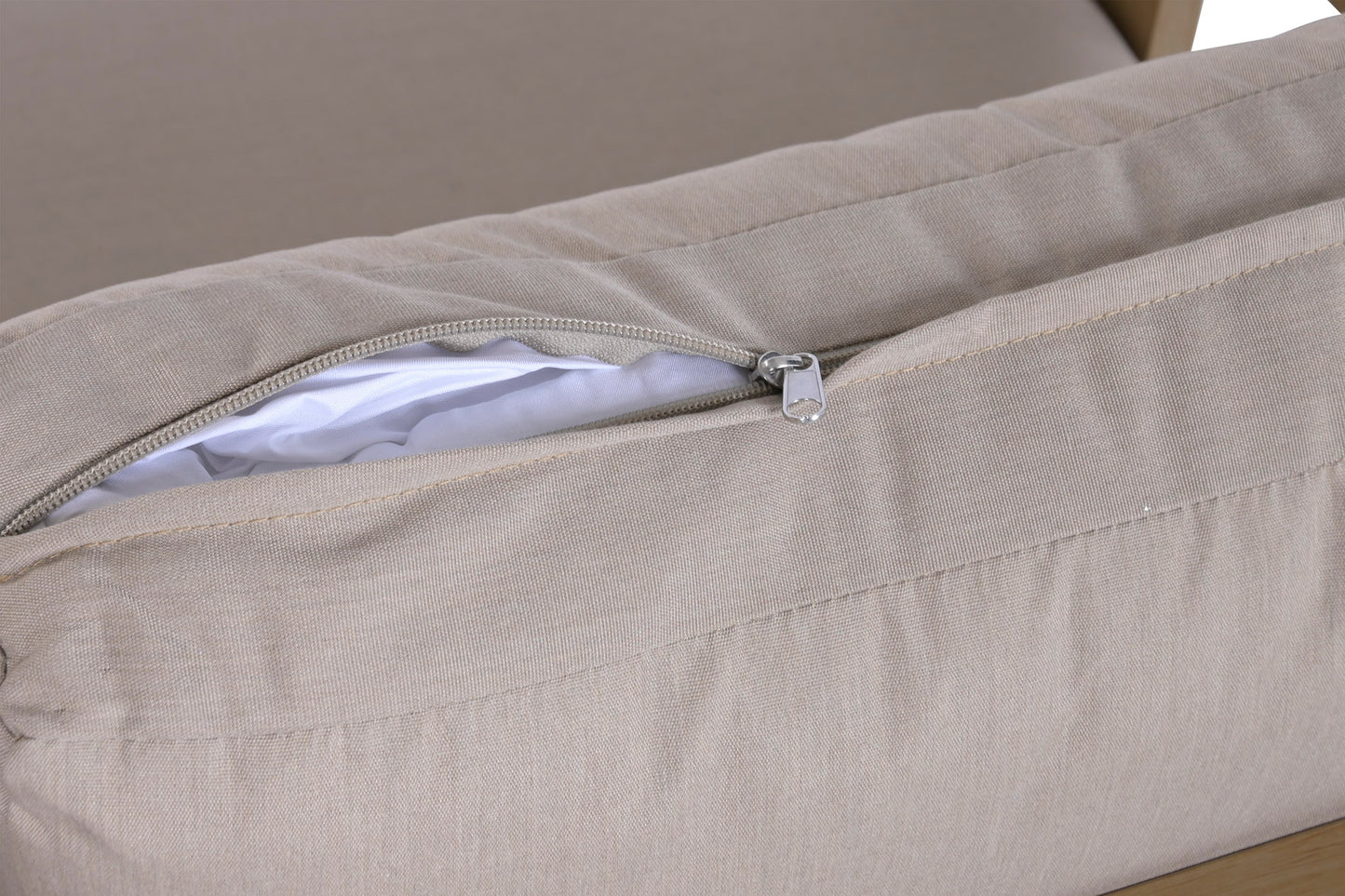 Conjunto Relax Jardín 4 Piezas Aluminio Imitación Madera | Sea Side
