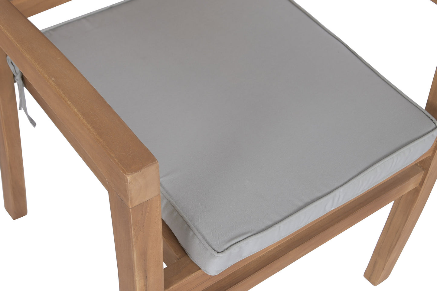 Conjunto Comedor de Jardín Teca Mesa Extensible 210-310 cm + 8 Sillas
