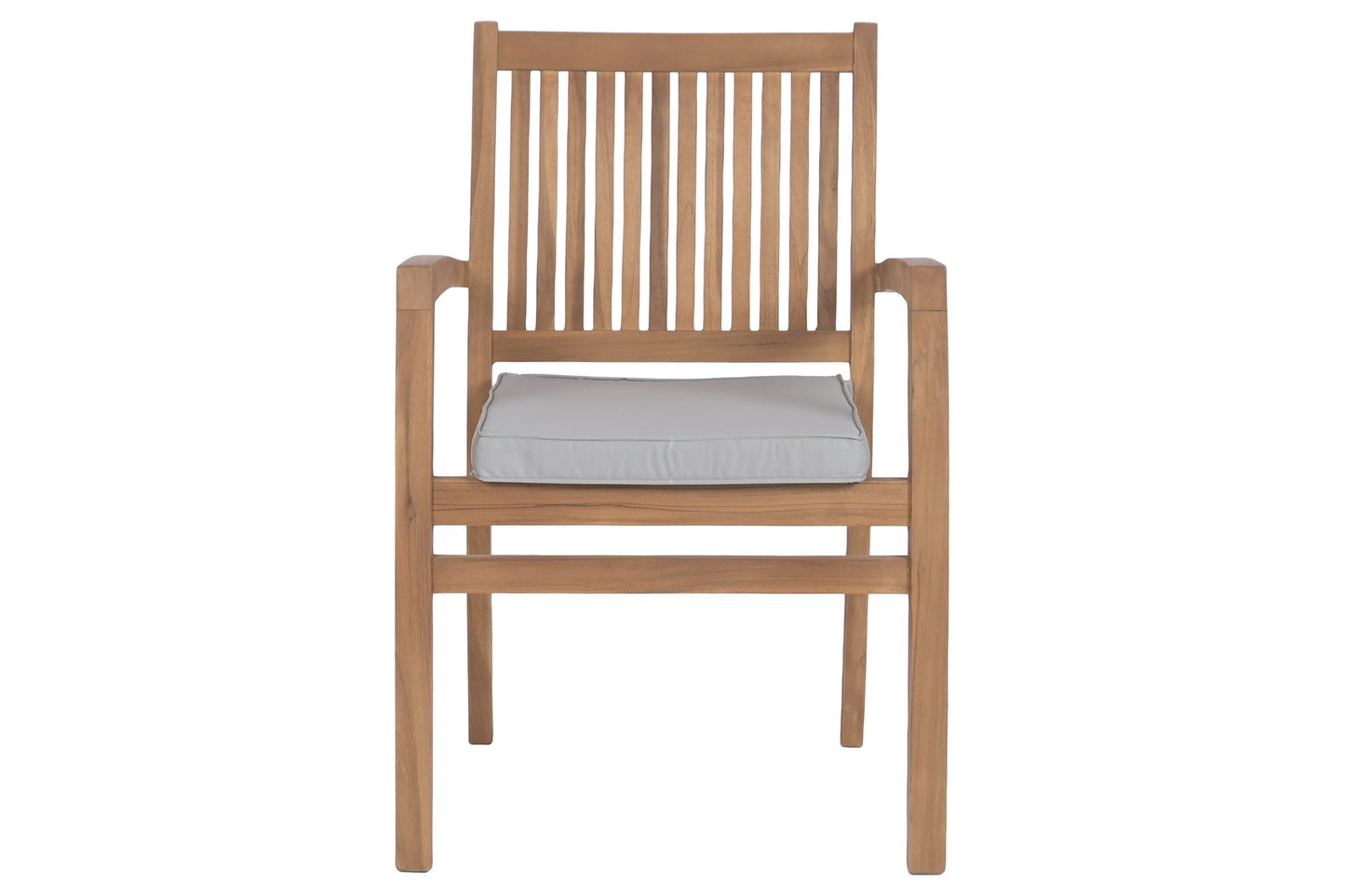 Conjunto Comedor de Jardín Teca Mesa Extensible 210-310 cm + 8 Sillas