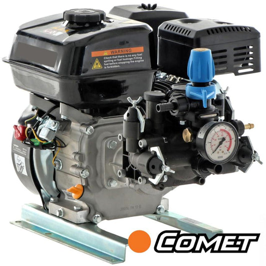 Carretilla sulfatadora Comet 200L 25bar 25ltr/min 2 ruedas