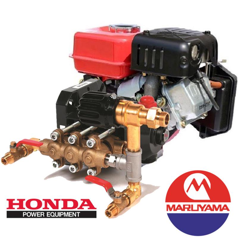 Sulfatadora Maruyama motor Honda GX R120