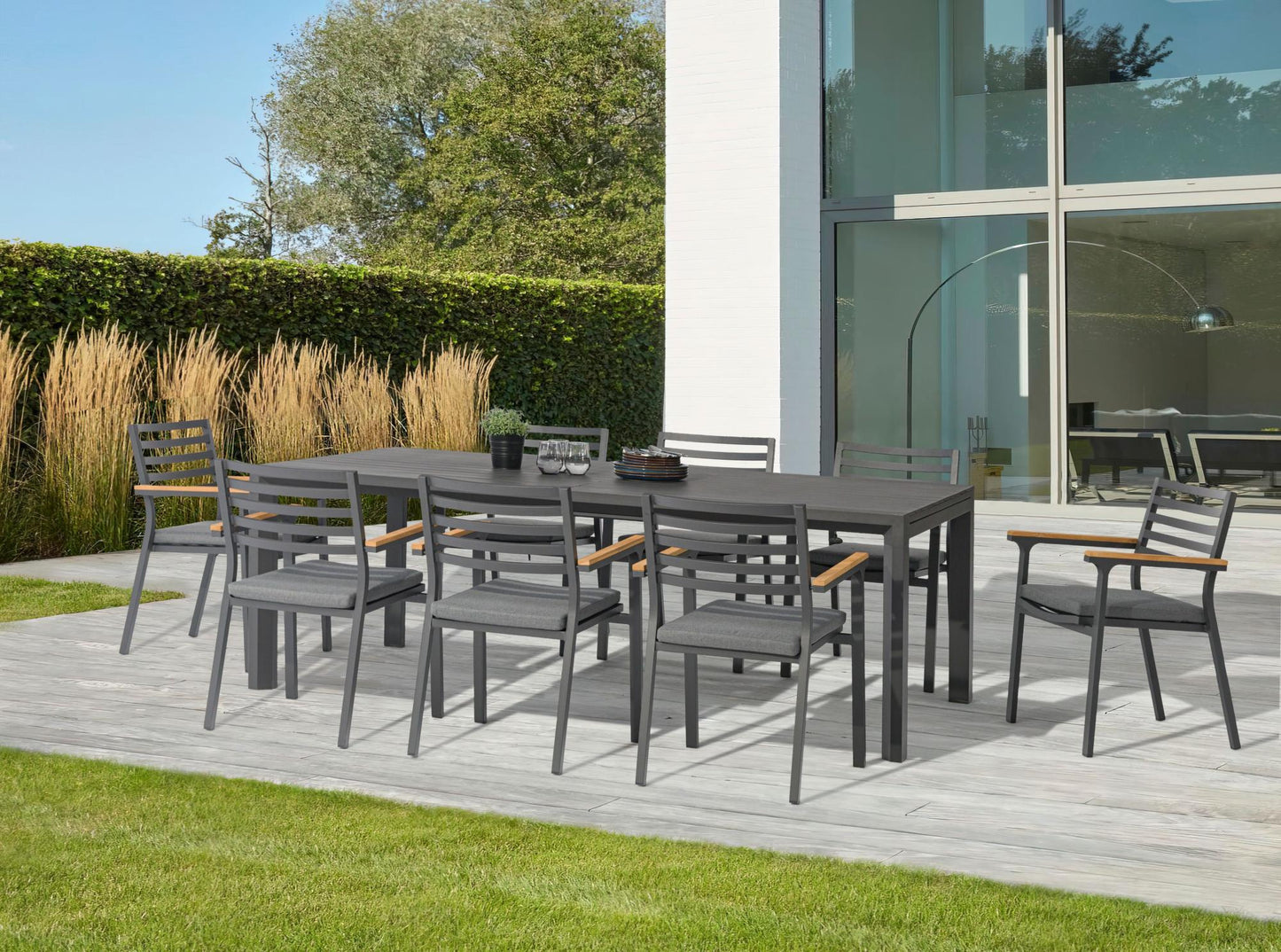 Mesa extensible Noosa 220/340 antracita