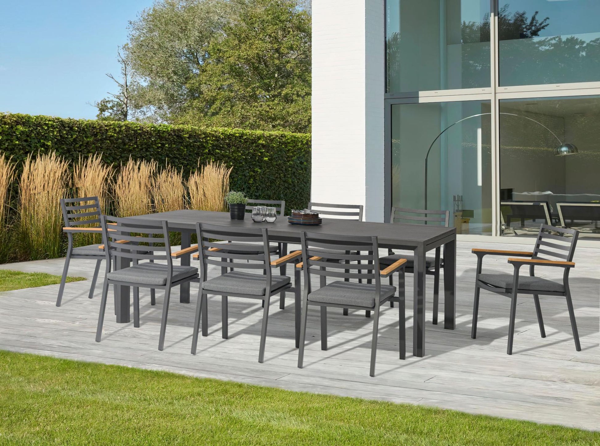 Mesa extensible Noosa 220/340 antracita