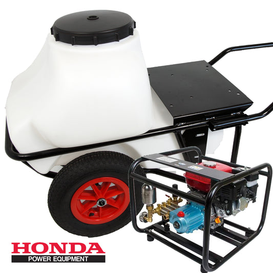 Carretilla fumigadora Honda 103L 50bar 25ltr/min 2 ruedas
