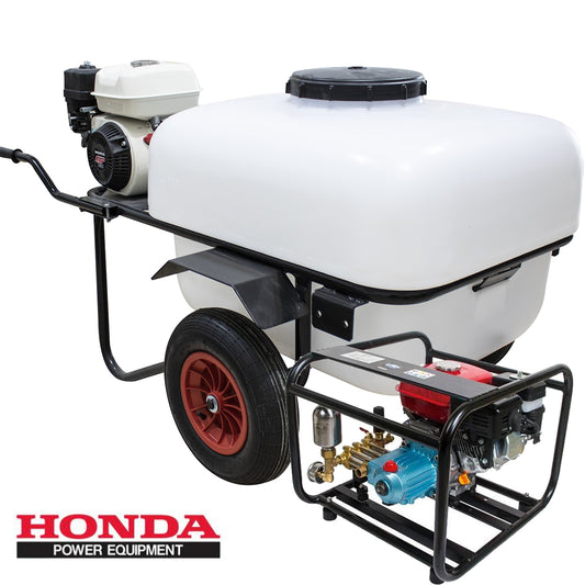Carretilla fumigadora Honda 200L 50bar 25ltr/min 2 ruedas