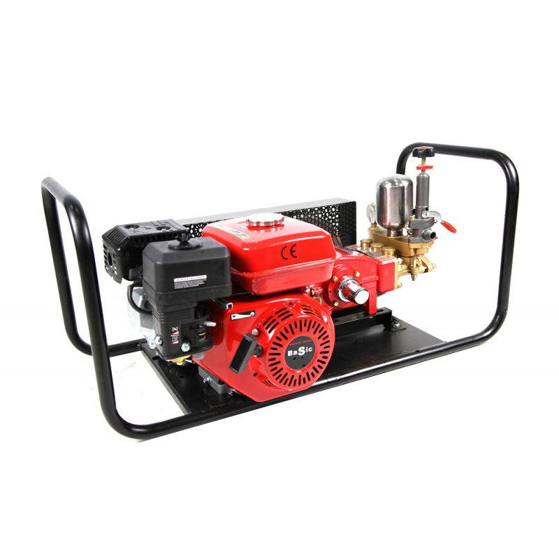 Bancada sulfatadora, 200, 300, 400, 600 y 800 l Motor Gasolina 4T 40bar 22ltr/min.