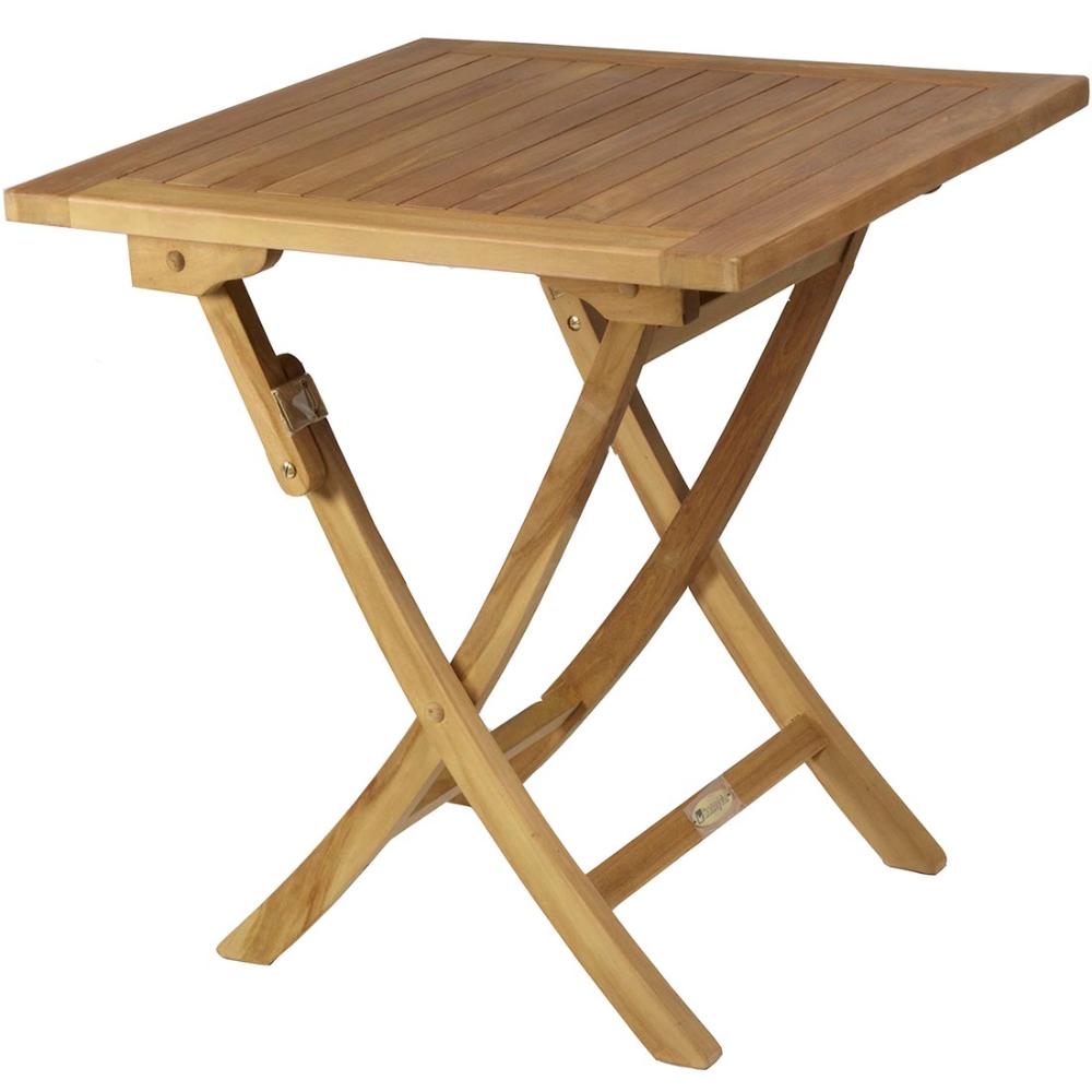 Mesa plegable Naga cuadrada 70x70 cm