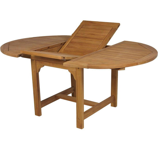 Mesa redonda extensible Naga 120/170 cm