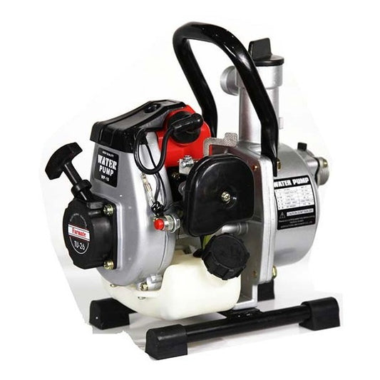 Motobomba de 2 tiempos 1 hp 9.800 l/h